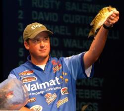 Cody Meyer caught a limit Saturday weighing 5 pounds even, good enough for third place in the Pro Division.
