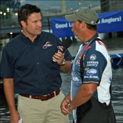 Top pro Rusty Salewske discusses his strategy with FLW