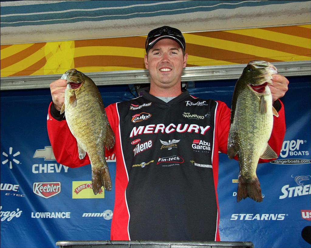 Lucarelli makes 'small' change to stay on top at Champlain - Major League  Fishing