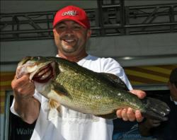 Jack Farage caught the top co-angler bass, a 7-pound, 6-ounce largemouth.