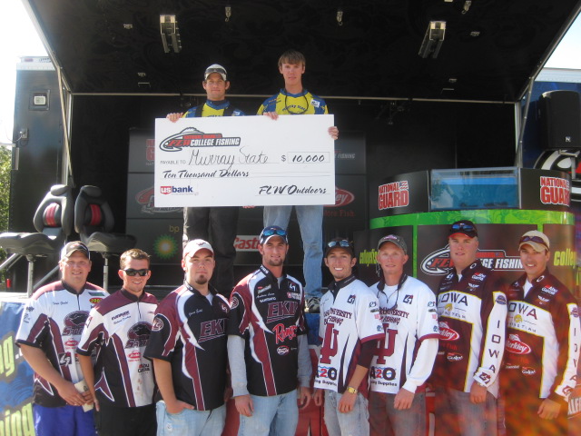 Image for Murray State University wins National Guard FLW College Fishing event on Lake of the Ozarks
