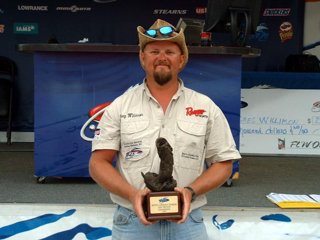 Image for Willimon wins Walmart BFL event on Lake Hartwell