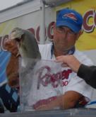 Pro Tim Buckner of Scottsboro, Ala., took the fourth place position with 51 pounds, 4 ounces.