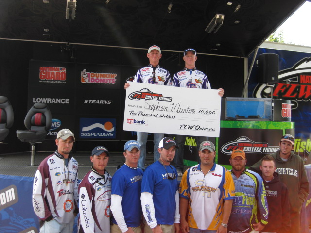 Image for Stephen F. Austin wins National Guard FLW College Fishing event on Toledo Bend