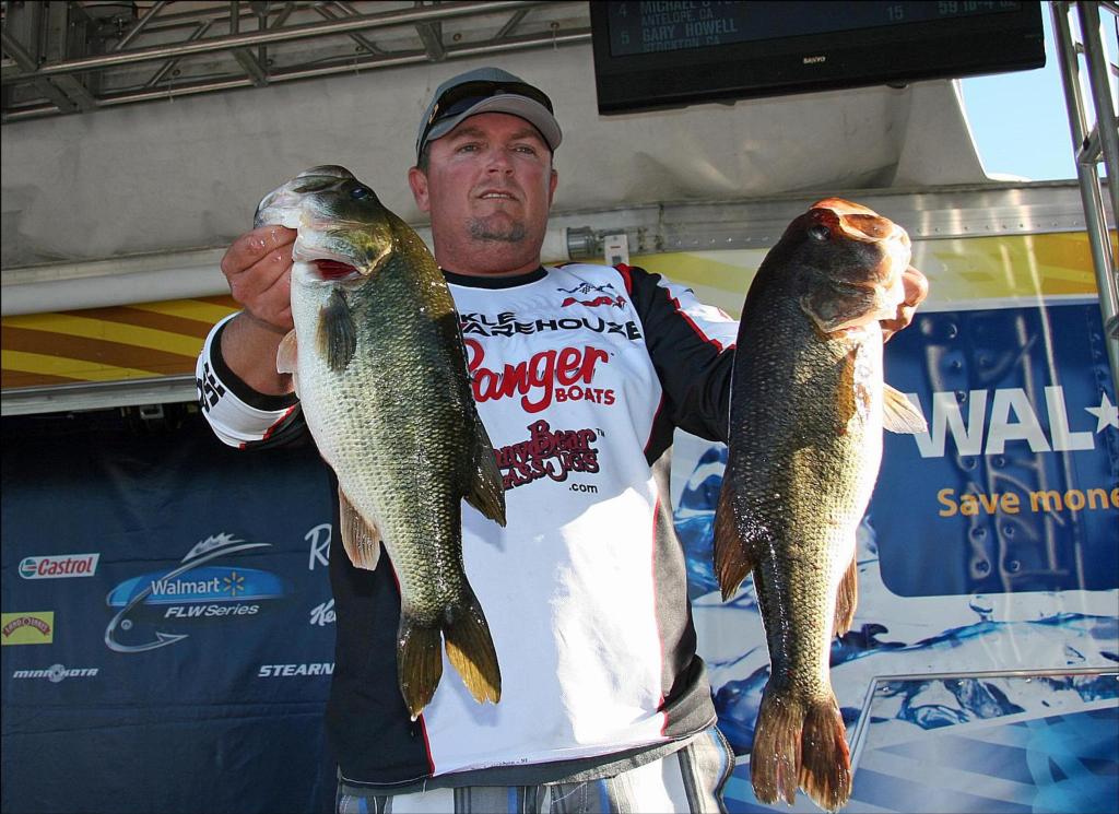Image for McAbee leads Walmart FLW Series event on Clear Lake
