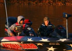 Philip Roberts and Daniel Chapman, fishing for UAM, are sitting in 10th place on day two. 