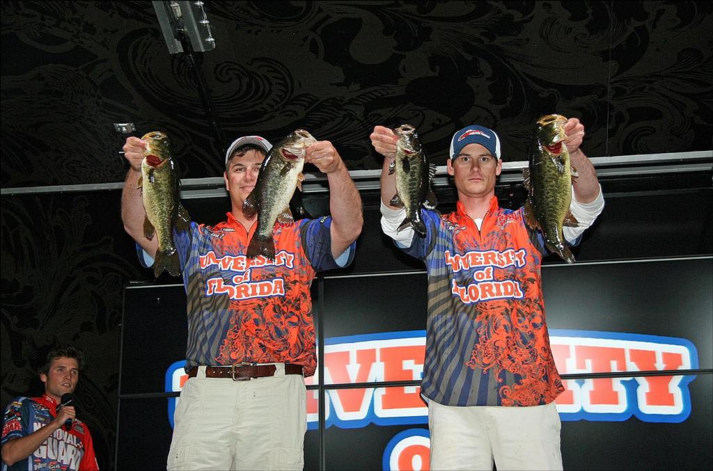 Image for University of Florida leads National Guard FLW College Fishing Southeast Regional Championship at Lake Monroe