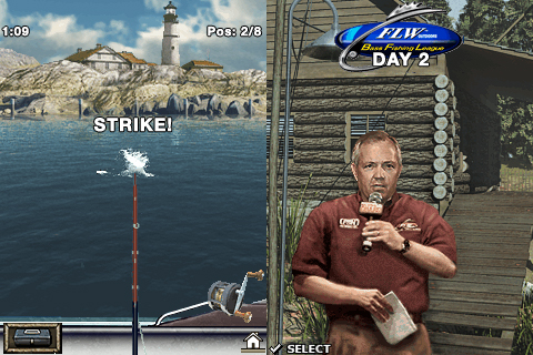 Image for FLW Outdoors launches mobile bass fishing game