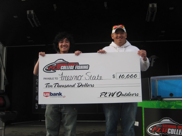 Image for Fresno State wins FLW College Fishing event on Lake Shasta