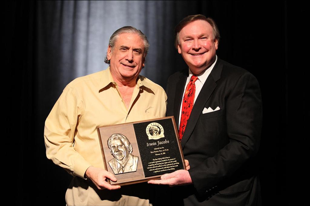 Image for Irwin L. Jacobs inducted into Bass Fishing Hall of Fame