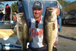 Pro Matt Peters of Roswell, Ga., turned in a catch of 23 pounds, 1 ounce to finish a mere 14 ounces behind the tournament leader. 