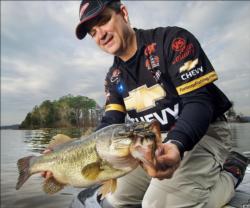 Chevy pro Jay Yelas agrees the prespawn is a popular time for slow-falling lures.