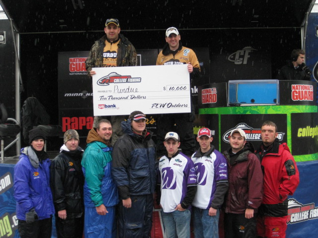 Image for Purdue University wins National Guard FLW College Fishing event on Lake of the Ozarks