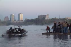 Day two of FLW College Fishing National Championship competition is under way.
