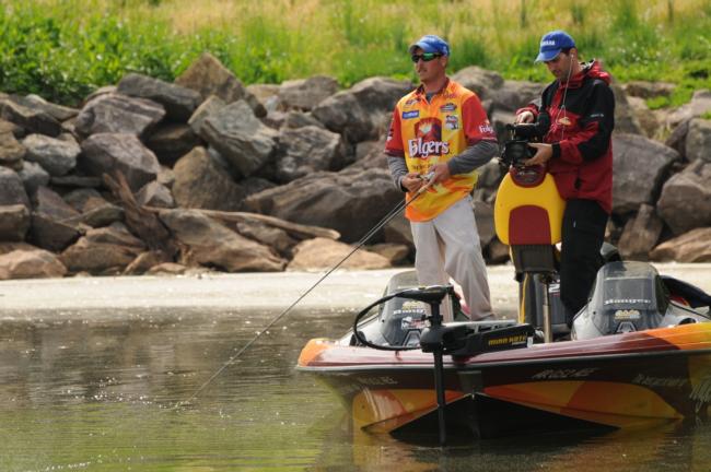 Bryan Thrift has made three top fives in row on the FLW Tour, including his win at Lake Norman.