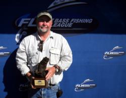 Co-angler William Dowden of Leesville, La., won the April 24 BFL Cowboy Division tournament on Sam Rayburn to earn $1,963.