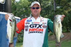 Pro David Dudley qualified for the finals of the FLW Tour event at Lake Ouachita in fourth place.