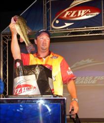 Jason Threadgill of Norwood, N.C., placed fifth in the Boater Division with 14 bass, 29 pounds, $13,000.
