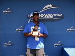 Maurice Smith of Jacksonville, Ark., earned $1,859 as the co-angler winner.