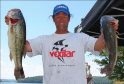 Jim Moynagh caught a five-bass limit Wednesday that weighed 23 pounds, 3 ounces.