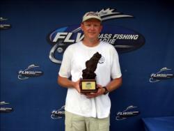 Gary Snyder of Bixby, Okla., earned $1,816 as the Co-angler Division winner in the BFL Okie Division event.