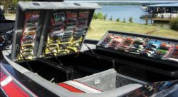 The Easy View Tackle System turns your boat into a giant tackle box.