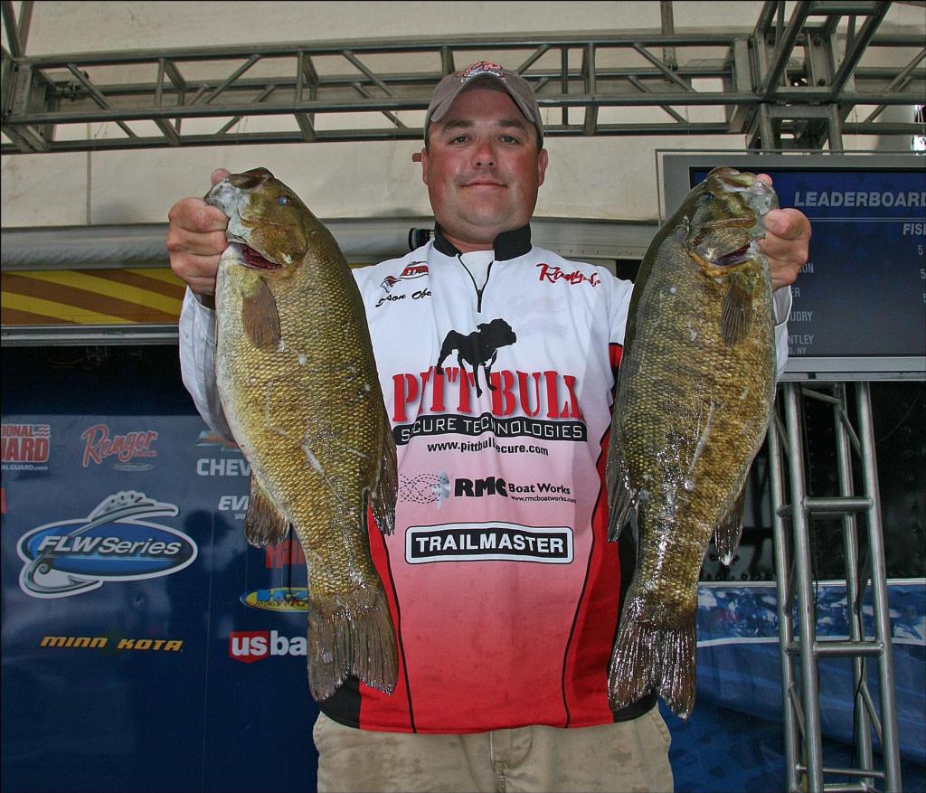 Image for Ober, Wolak tie for lead at FLW Series event on Lake Champlain