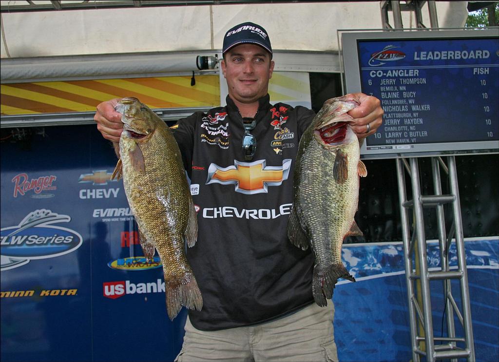 Image for Gagliardi leads FLW Series event on Lake Champlain
