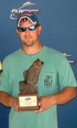 Brent Boney of Emporia, Va., took home top honors at the BFL Super Tournament Piedmont Division event on Kerr Lake as a non-boater. For his efforts, Boney won over $2,300.