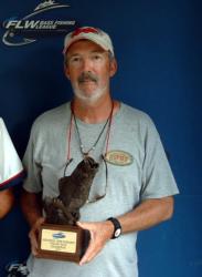 Jimmy Batts of Raleigh, N.C., earned $2,266 as co-angler winner of the Sept. 11-12 BFL Shenandoah Super Tournament.