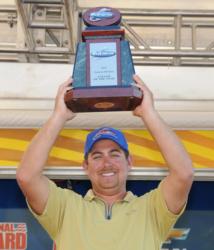 John Cox of Debary, Fla., claimed the 2010 FLW Series Angler of the Year title.