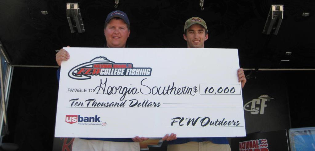 Image for Georgia Southern wins FLW College Fishing event on Lake Chickamauga