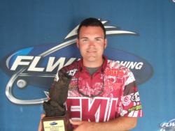 Tyler Moberly of Berea, Ky., was the co-angler winner of the Sept. 18-19 BFL Mountain Division Super Tournament.