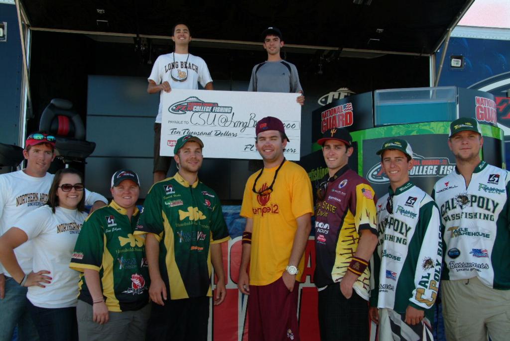 Image for California State University Long Beach wins FLW College Fishing event on Lake Roosevelt