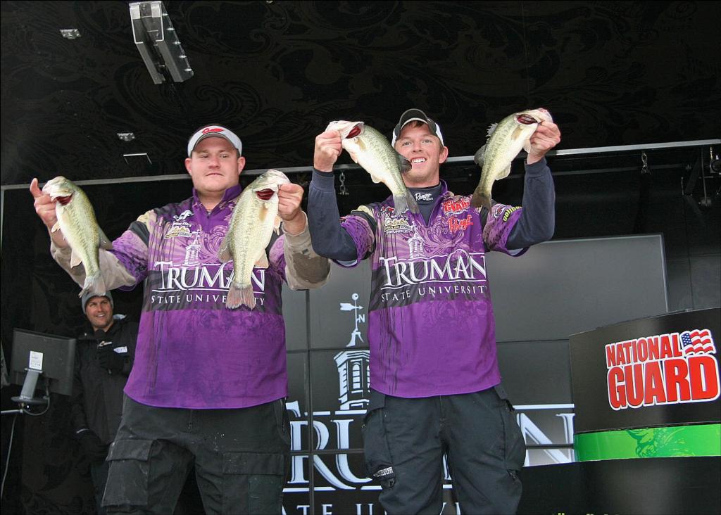 Image for Truman State University leads FLW College Fishing Central Regional Championship on Lake Monroe