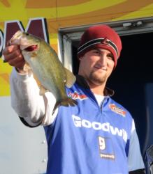 Co-angler Andrew Luxon of Richmond, Ky., finished runner-up with a three-day total of 30-14.
