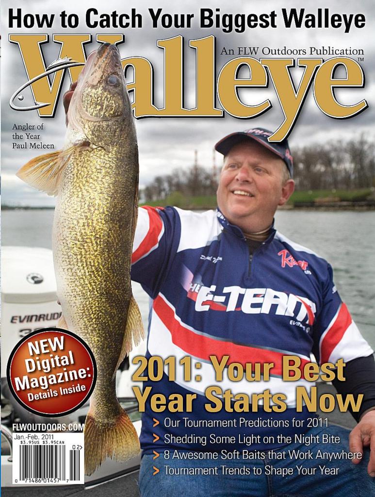 Image for FLW Outdoors rebrands magazine Walleye