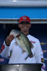 Deep cranking was the key for fourth place pro Chris Kremer. 