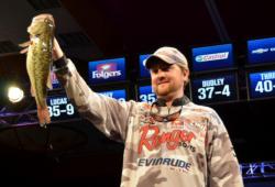 For the second time in four years, Shelby, N.C., pro Matt Arey finished the Beaver Lake event in fifth place.