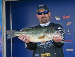 This 6-pound, 12-ounce largemouth earned Snickers Big Bass honors for John Holmes.