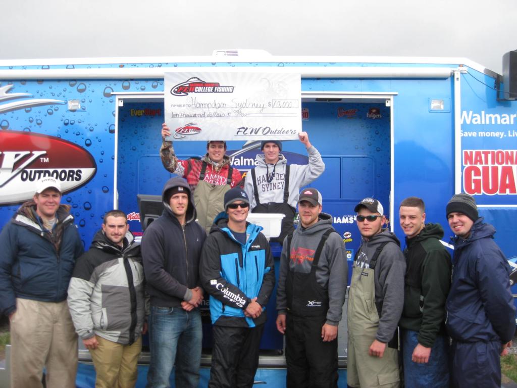 Image for Hampden-Sydney College wins FLW College Fishing Northern Division event on Smith Mountain Lake