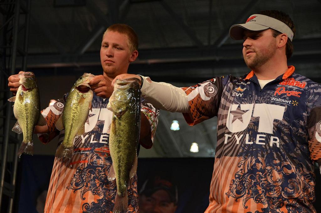 Image for University of Texas-Tyler leads National Guard FLW College Fishing National Championship on Kentucky Lake