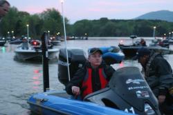 Second-place boater Ed Loughran of the Mid-Atlantic Division is confident of his chances of moving up on Day 2 of the TBF Championship.