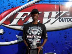 Darrel Thomas of Winter Haven, Fla., earned $2,100 in the Co-angler Division as winner of the April 16 BFL Gator event. 