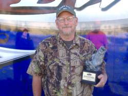 John Cook of Matthews, N.C., earned $2,122 in the Co-angler Division as winner of the April 16 BFL North Carolina event. 