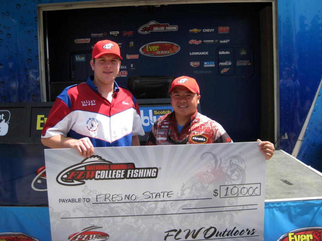 Image for Fresno State wins FLW College Fishing event on California Delta