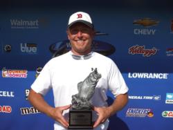 Ken Coats of Tulsa, Okla., earned $2,288 as the Co-angler Division winner of the May 7 BFL Okie event.