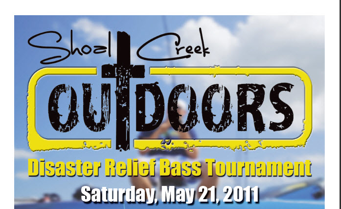 Image for Shoal Creek Outdoors Disaster Relief Bass Tourney slated for May 21