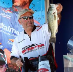 Russell Lohman caught only two fish on day three, but still managed to finish fourth.