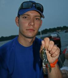 Fifth-place pro Derik Hudson will fish a Texas-Rigged Jig made by Power Team Lures.